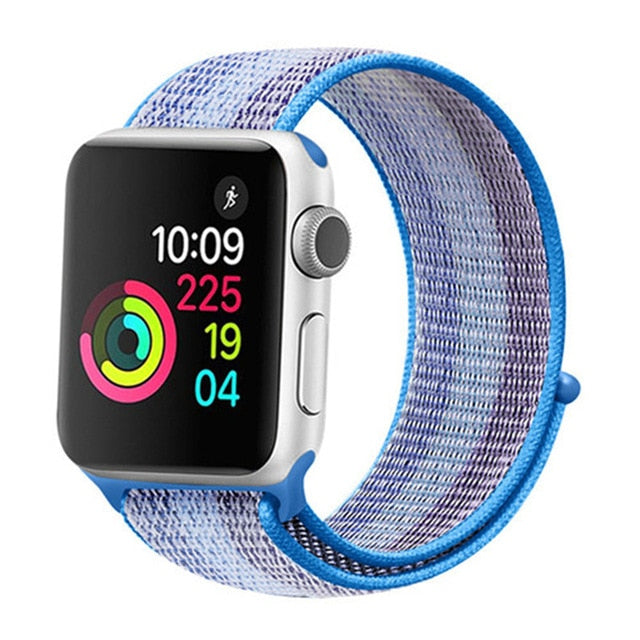 Strap For Apple Watch band 44mm/40mm Sport loop iwatch band 5 42mm 38mm correa pulseira apple watch 5 3 4 band nylon watchband