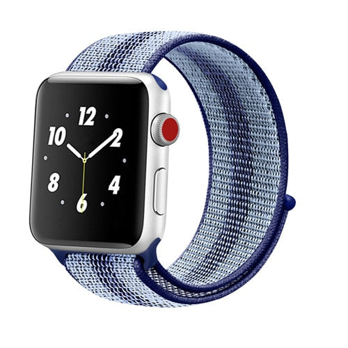 Strap For Apple Watch band 44mm/40mm Sport loop iwatch band 5 42mm 38mm correa pulseira apple watch 5 3 4 band nylon watchband
