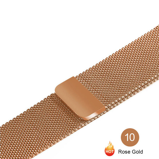 Milanese Loop For Apple Watch band strap 42mm/38mm iwatch 5/4/3/2/1Stainless Steel Link Bracelet wrist watchband magnetic buckle