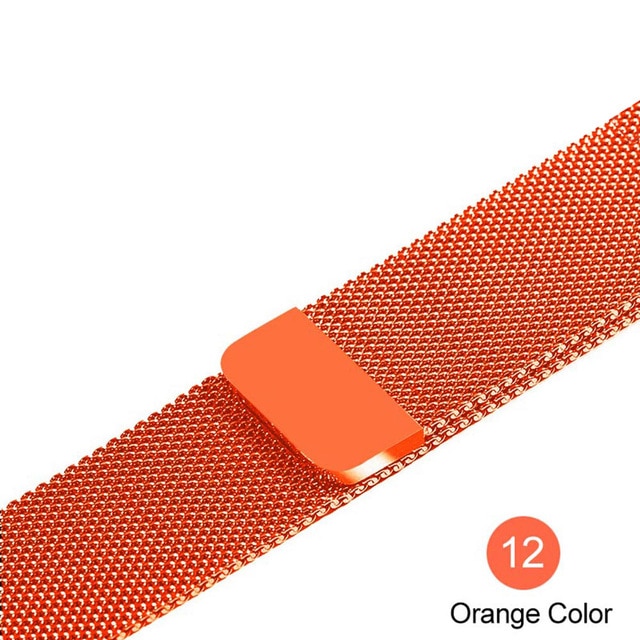 Milanese Loop For Apple Watch band strap 42mm/38mm iwatch 5/4/3/2/1Stainless Steel Link Bracelet wrist watchband magnetic buckle