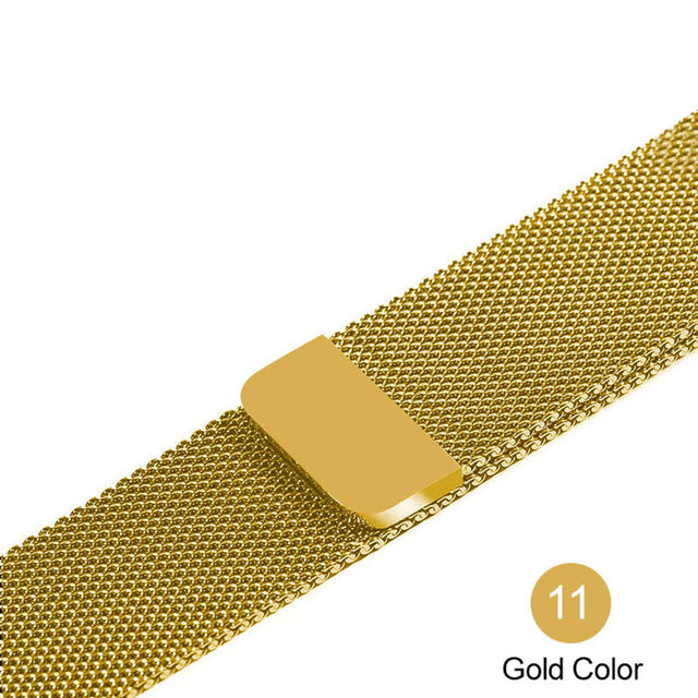 Milanese Loop For Apple Watch band strap 42mm/38mm iwatch 5/4/3/2/1Stainless Steel Link Bracelet wrist watchband magnetic buckle