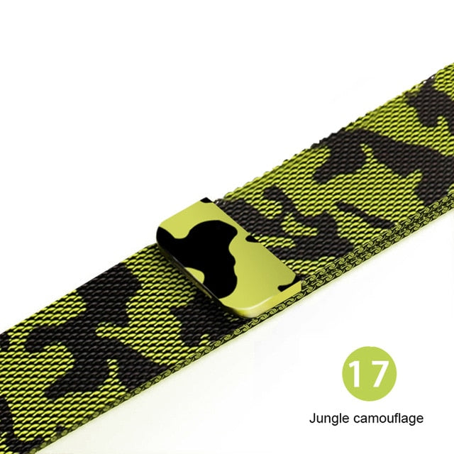 Milanese Loop For Apple Watch band strap 42mm/38mm iwatch 5/4/3/2/1Stainless Steel Link Bracelet wrist watchband magnetic buckle