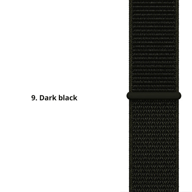 22mm 20mm HOOK LOOP Nylon Watch Strap Band For Amazfit Huawei Samsung Gear S3 Sport Replacement Watch Bands