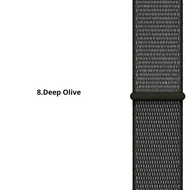 22mm 20mm HOOK LOOP Nylon Watch Strap Band For Amazfit Huawei Samsung Gear S3 Sport Replacement Watch Bands