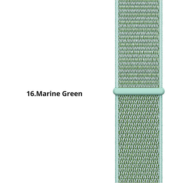 22mm 20mm HOOK LOOP Nylon Watch Strap Band For Amazfit Huawei Samsung Gear S3 Sport Replacement Watch Bands