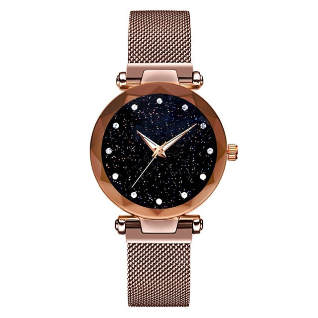 DUOBLA women watches luxury brand quartz watch women stainless steel starry sky watch watch ladies watch reloj mujer 2020