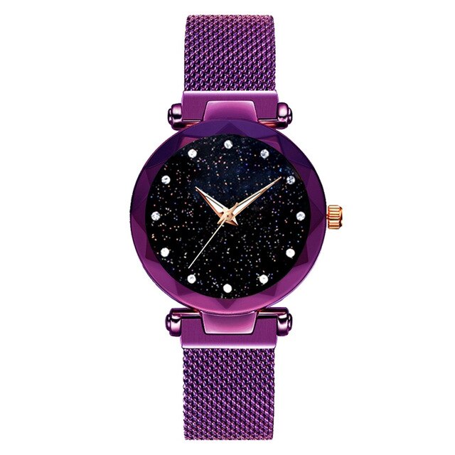 DUOBLA women watches luxury brand quartz watch women stainless steel starry sky watch watch ladies watch reloj mujer 2020