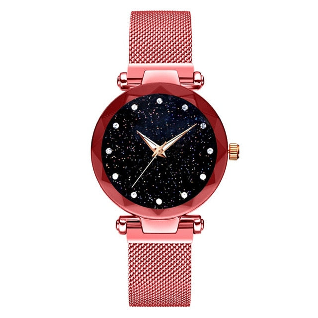 DUOBLA women watches luxury brand quartz watch women stainless steel starry sky watch watch ladies watch reloj mujer 2020