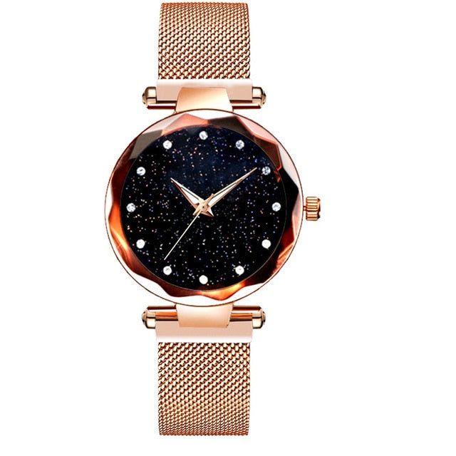 DUOBLA women watches luxury brand quartz watch women stainless steel starry sky watch watch ladies watch reloj mujer 2020