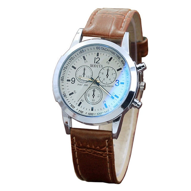 Watch Belt Sport Quartz Wrist Watch Analog No waterproof Buckle Plastic Case FanTeeDa band leather watches high quality 0515