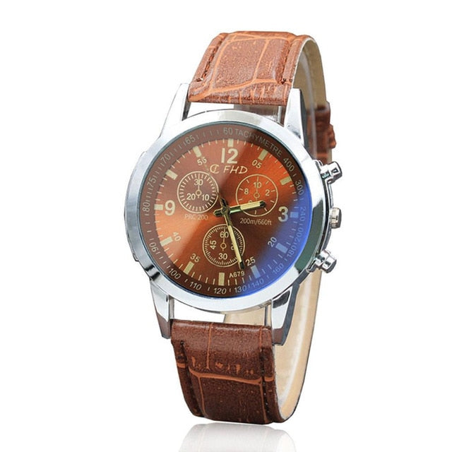Watch Belt Sport Quartz Wrist Watch Analog No waterproof Buckle Plastic Case FanTeeDa band leather watches high quality 0515