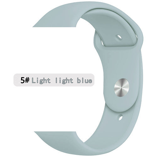 Strap for apple watch band correa apple watch 42mm 44mm 38 mm 40mm iwatch series 5 4 3 2 1 silicone pulseira bracelet watchband