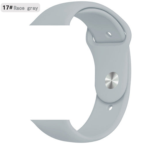 Strap for apple watch band correa apple watch 42mm 44mm 38 mm 40mm iwatch series 5 4 3 2 1 silicone pulseira bracelet watchband