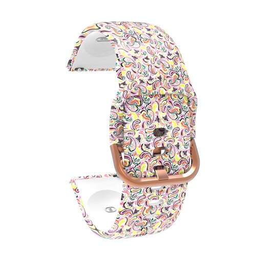 20mm Printing Silicone Watchband for Samsung Galaxy Watch Active 42mm Gear S2 Garmin Amazfit Correa Bracelet Band Sport Strap