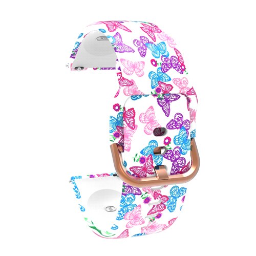 20mm Printing Silicone Watchband for Samsung Galaxy Watch Active 42mm Gear S2 Garmin Amazfit Correa Bracelet Band Sport Strap