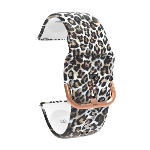 20mm Printing Silicone Watchband for Samsung Galaxy Watch Active 42mm Gear S2 Garmin Amazfit Correa Bracelet Band Sport Strap