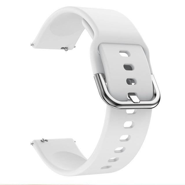 Bracelet for Samsung Galaxy Watch Active 1 Band Silicone Wristband for Samsung Watch Active 2 Straps 40mm 44mm Watch Strap 20mm