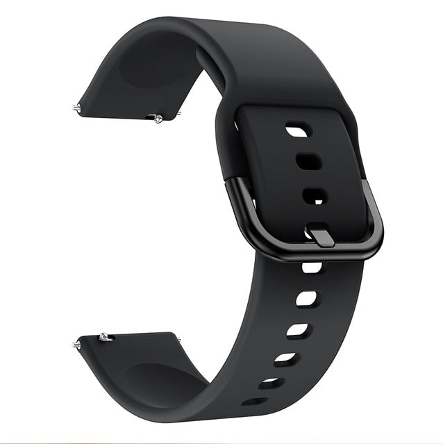 Bracelet for Samsung Galaxy Watch Active 1 Band Silicone Wristband for Samsung Watch Active 2 Straps 40mm 44mm Watch Strap 20mm