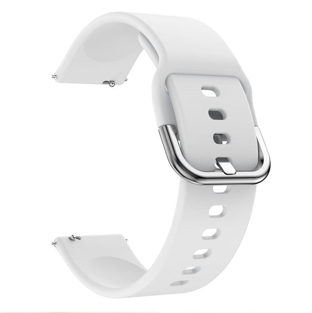 20mm Printing Silicone active2 Watchband For Samsung Galaxy watch active 2 40mm 44MM Bracelet Band strap For Garmin Move Style