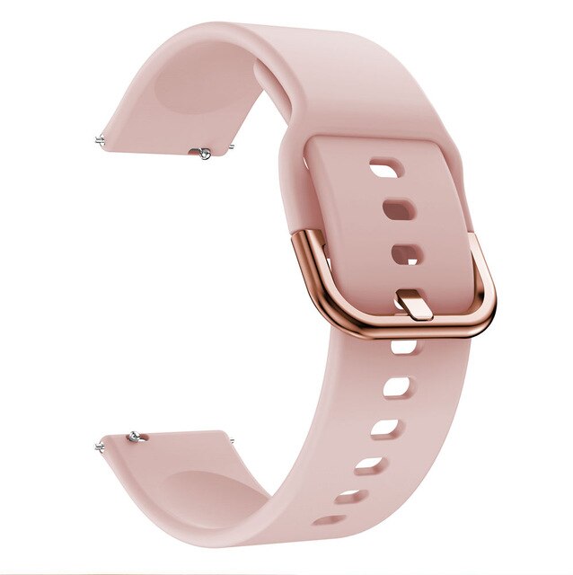 20mm Printing Silicone active2 Watchband For Samsung Galaxy watch active 2 40mm 44MM Bracelet Band strap For Garmin Move Style