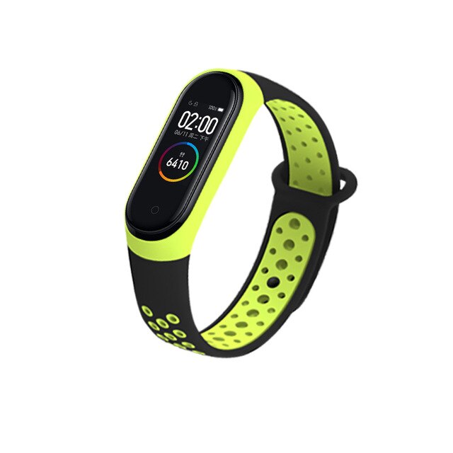 Sport Mi Band 3 4 Strap wrist strap for Xiaomi mi band 4 3 sport Silicone Bracelet for Mi band 4 3 band3 smart watch bracelet