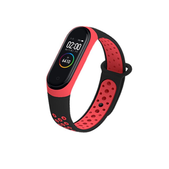 Sport Mi Band 3 4 Strap wrist strap for Xiaomi mi band 4 3 sport Silicone Bracelet for Mi band 4 3 band3 smart watch bracelet
