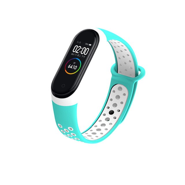 Sport Mi Band 3 4 Strap wrist strap for Xiaomi mi band 4 3 sport Silicone Bracelet for Mi band 4 3 band3 smart watch bracelet