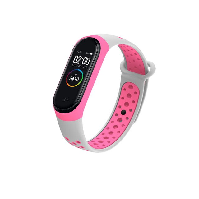 Sport Mi Band 3 4 Strap wrist strap for Xiaomi mi band 4 3 sport Silicone Bracelet for Mi band 4 3 band3 smart watch bracelet