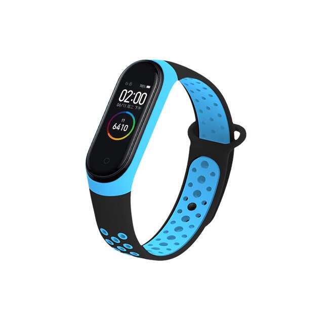 Sport Mi Band 3 4 Strap wrist strap for Xiaomi mi band 4 3 sport Silicone Bracelet for Mi band 4 3 band3 smart watch bracelet