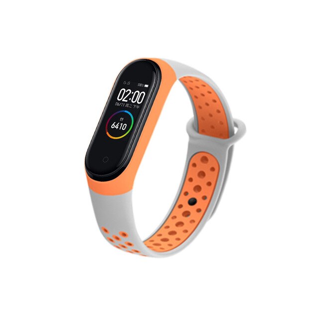 Sport Mi Band 3 4 Strap wrist strap for Xiaomi mi band 4 3 sport Silicone Bracelet for Mi band 4 3 band3 smart watch bracelet