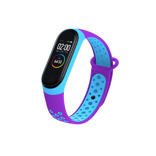 Sport Mi Band 3 4 Strap wrist strap for Xiaomi mi band 4 3 sport Silicone Bracelet for Mi band 4 3 band3 smart watch bracelet