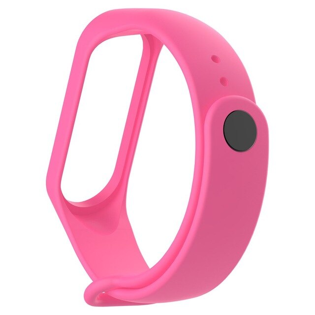 Fashion For Xiaomi Mi Band 3/4 Replacement Sport Silicone Strap Wristband Bracelet Two-Tone Replacement Strap
