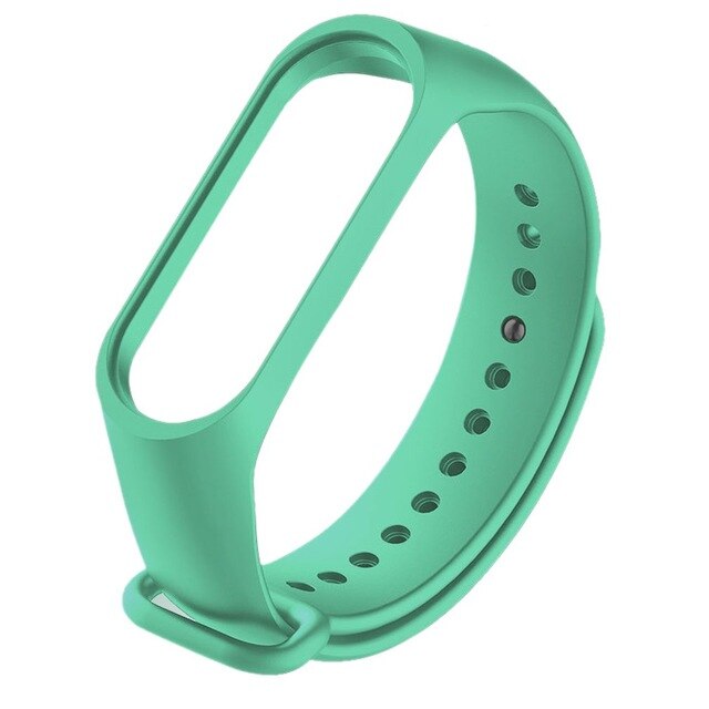 Fashion For Xiaomi Mi Band 3/4 Replacement Sport Silicone Strap Wristband Bracelet Two-Tone Replacement Strap