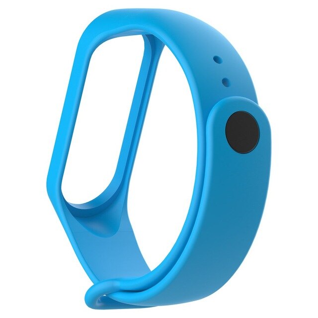 Fashion For Xiaomi Mi Band 3/4 Replacement Sport Silicone Strap Wristband Bracelet Two-Tone Replacement Strap