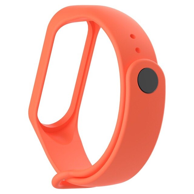 Fashion For Xiaomi Mi Band 3/4 Replacement Sport Silicone Strap Wristband Bracelet Two-Tone Replacement Strap
