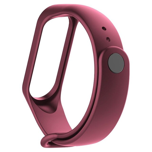 Fashion For Xiaomi Mi Band 3/4 Replacement Sport Silicone Strap Wristband Bracelet Two-Tone Replacement Strap