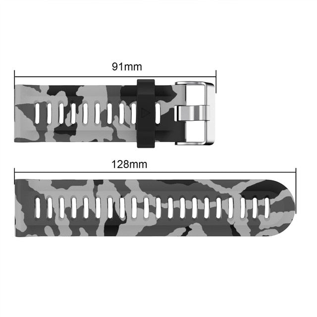 Replacement Band Sport Silicone Watch Band for Garmin Fenix 3HR/Fenix 5X/Fenix 3 Watchband 26mm Watch Strap for Garmin Fenix 3