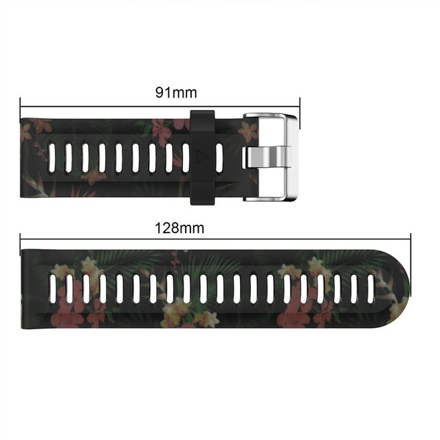 Replacement Band Sport Silicone Watch Band for Garmin Fenix 3HR/Fenix 5X/Fenix 3 Watchband 26mm Watch Strap for Garmin Fenix 3