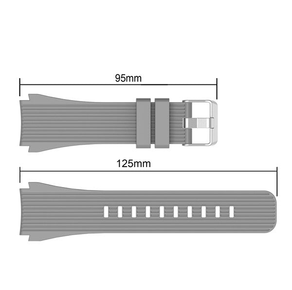 Sport Soft Silicone bracelet Wrist Band for Samsung Galaxy Watch 46mm SM-R800 Replacement Smart watch Strap Wristband Watchband