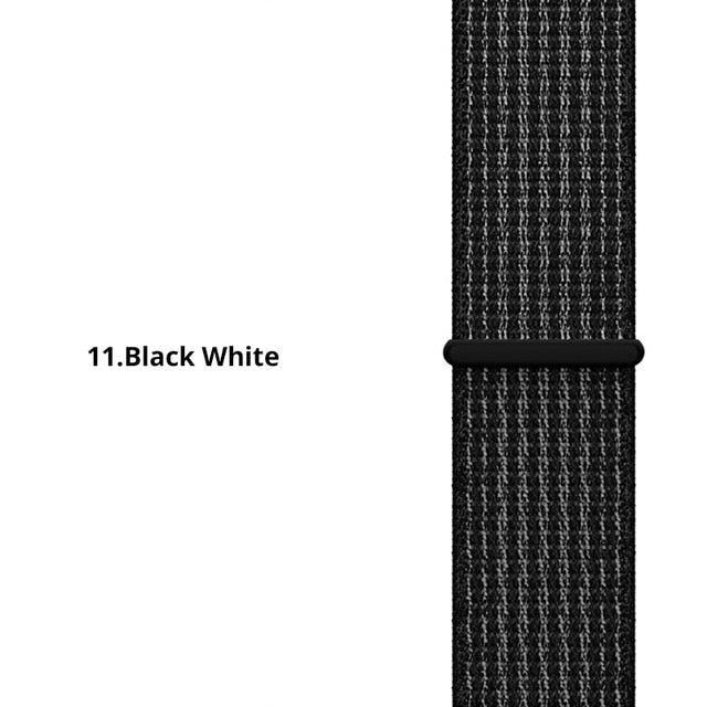 20mm Nylon Loop Band For Amazfit Bip Strap band Replace for Xiaomi Huami Amazfit Band Bracelet Woven Nylon Amazifit Bip Strap