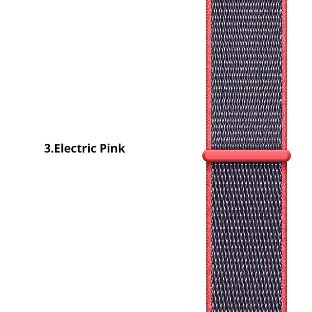 20mm Nylon Loop Band For Amazfit Bip Strap band Replace for Xiaomi Huami Amazfit Band Bracelet Woven Nylon Amazifit Bip Strap