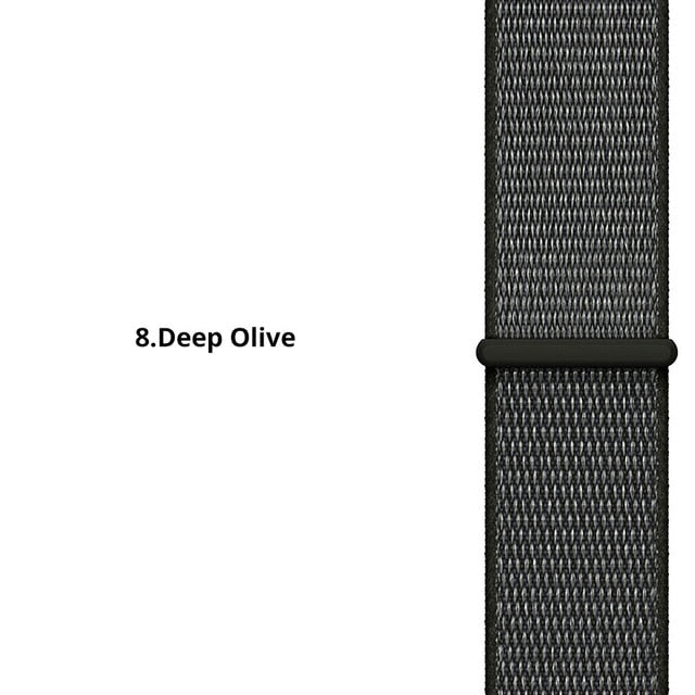 20mm Nylon Loop Band For Amazfit Bip Strap band Replace for Xiaomi Huami Amazfit Band Bracelet Woven Nylon Amazifit Bip Strap